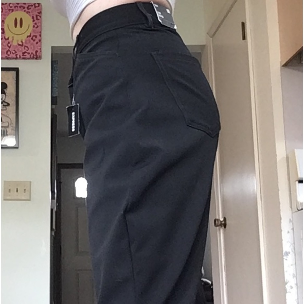 Size 6 baggy black express pants